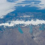 Patagonia icefields from space