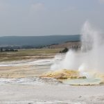 Yellowstone supervolcano eruption